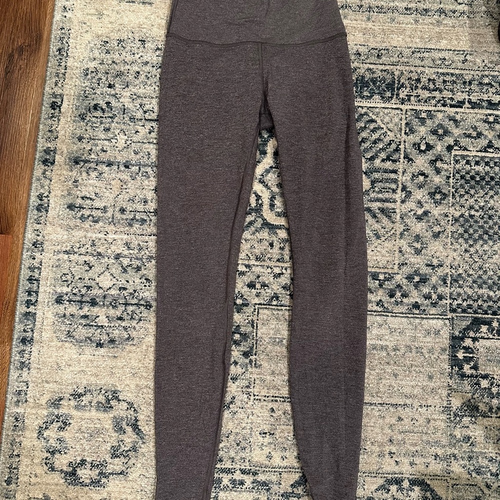 Gray High-Waisted lululemon Leggings